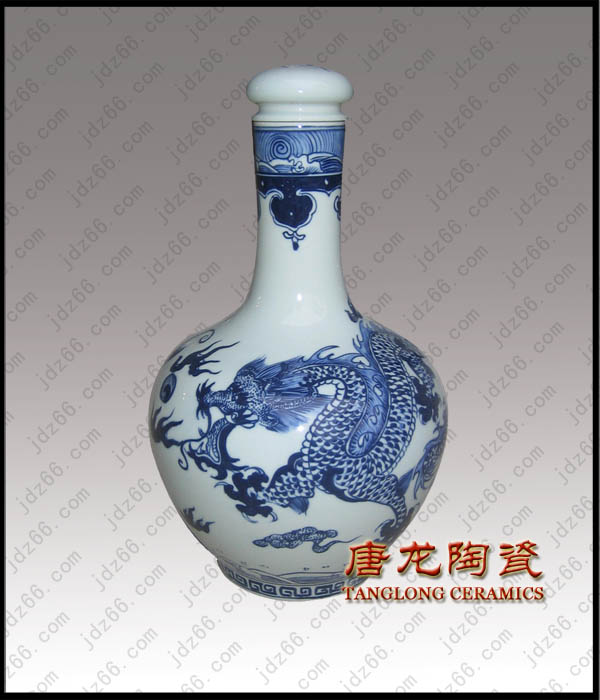 青花瓷酒瓶 青花瓷酒壇 青花瓷酒缸 青花瓷酒具生產(chǎn)廠家