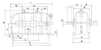 QJS-D400齒輪減速機(jī)-泰興減速機(jī)直銷