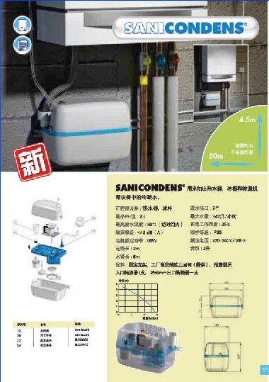 升利凝凈法國SFA進(jìn)口污水提升泵冷凝泵空調(diào)冷凝水提升器專業(yè)設(shè)計(jì)施工總代理