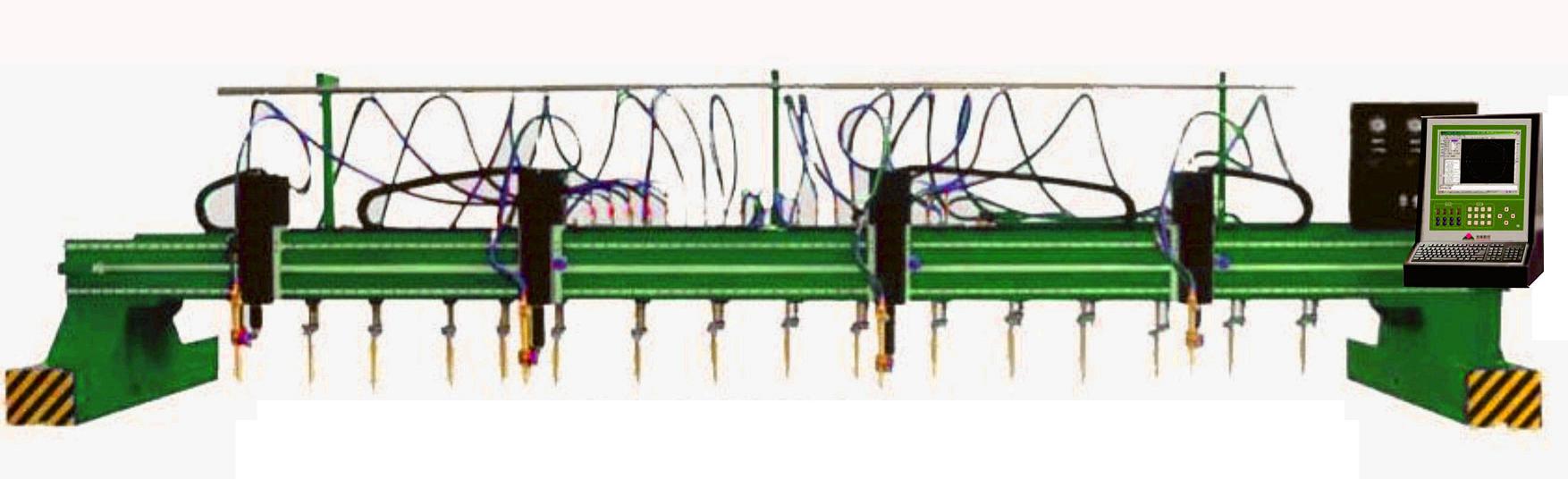 XF-9多頭直條數(shù)控火焰等離子兩用切割機