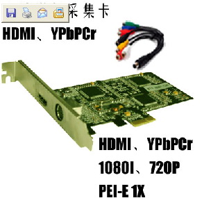 WIS HDMI-Cap(HDMI、色差、AV、SV輸入)高清采集卡