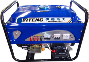 7.5kw永磁汽油發(fā)電機(jī)組YT8000