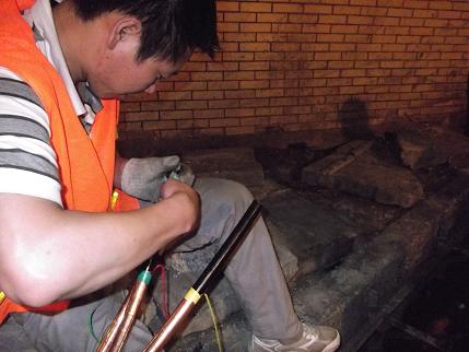 現(xiàn)場制作電纜接頭測試絕緣性能測試