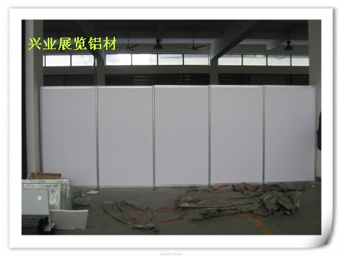 鋁合金屏風(fēng)，展覽屏風(fēng)，書畫展示屏風(fēng)，PVC展板八棱柱，扁鋁聯(lián)板