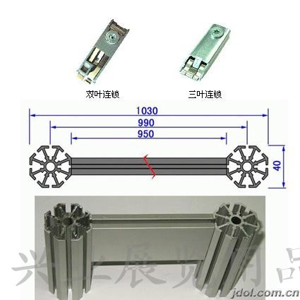 八棱柱鎖，扁鋁鎖，聯(lián)板連接件，梅花扳手，扁鋁鎖