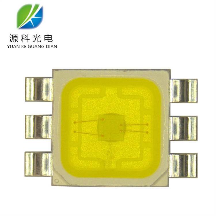 LED廠家批發(fā)白光燈珠5074貼片銅支架1W抗靜電力強(qiáng)