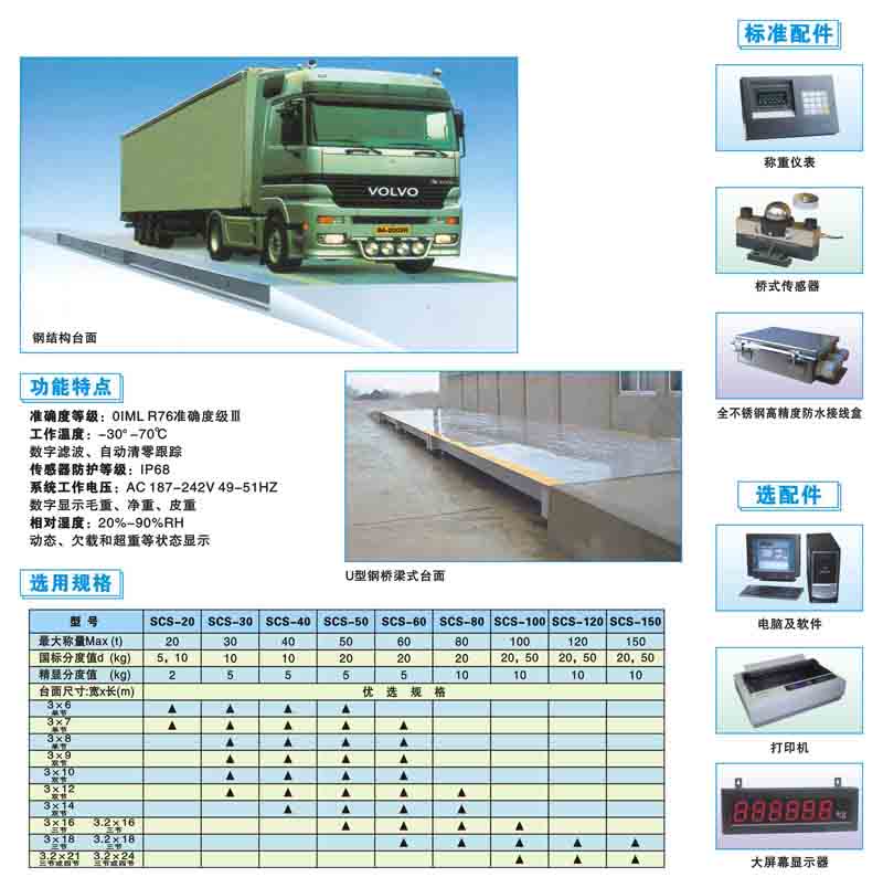 30噸汽車(chē)衡，50噸地上衡，60噸電子汽車(chē)衡，80噸地下衡