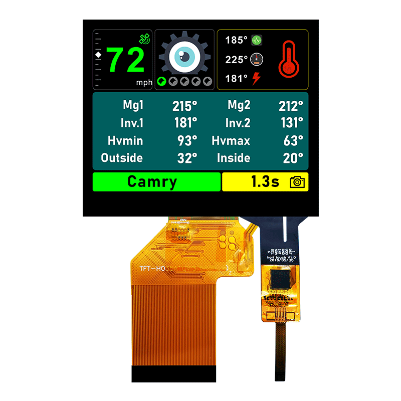 3.5寸TFT 觸摸屏/3.5寸TFT 液晶屏 320x240TFT水中余氯傳感器顯示屏