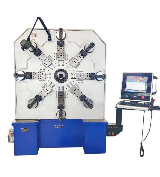 銀豐機(jī)械供應(yīng)CNC-YF-1260線徑6mm無凸輪自動電腦成型機(jī)