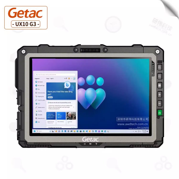 Getac\/神基UX10G310.1英寸全堅(jiān)固型平板電腦便攜式手持機(jī)12代i7