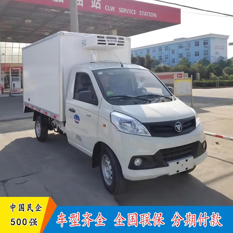 福田祥菱V1小型冷藏車(chē)保溫車(chē)2.8米冰淇淋牛奶蔬菜冷鏈車(chē)