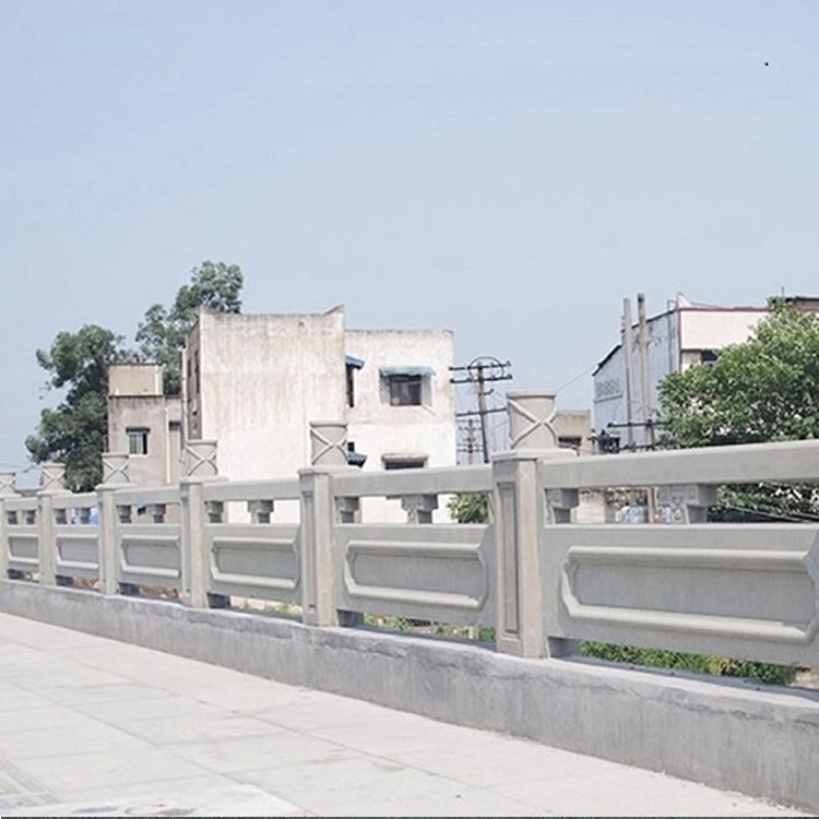 仿石河道欄桿護欄石雕園林廣場圍欄混凝土護欄制品