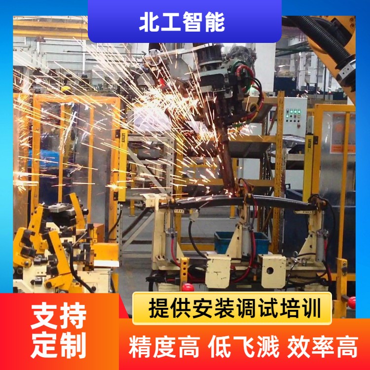 電焊機(jī)器人負(fù)載6KG品質(zhì)可靠橋梁護(hù)欄立柱焊接焊接一致性好