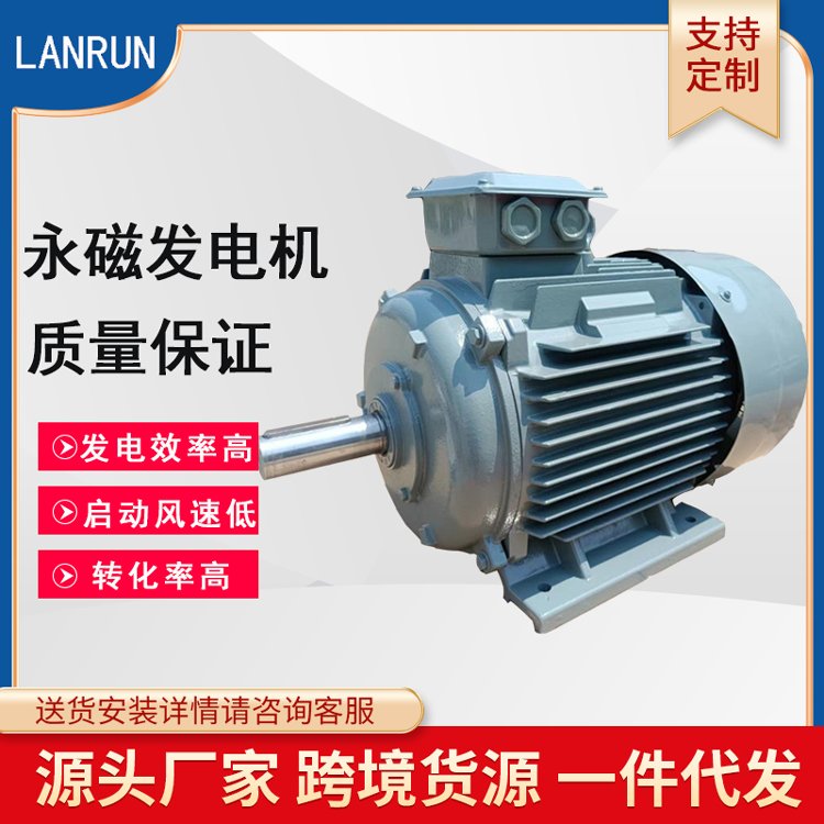 定制30KW200R\/m36極三相變頻永磁同步發(fā)電機藍(lán)潤廠家