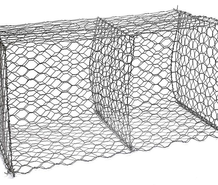 鑫金冀-水利工程用鍍鋅六角石籠網(wǎng)河道固堤格賓網(wǎng)箱