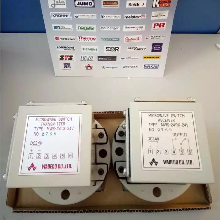 英斯路科技供應WADECO萬迪康微波料位開關MWS-24TX\/RX-24V