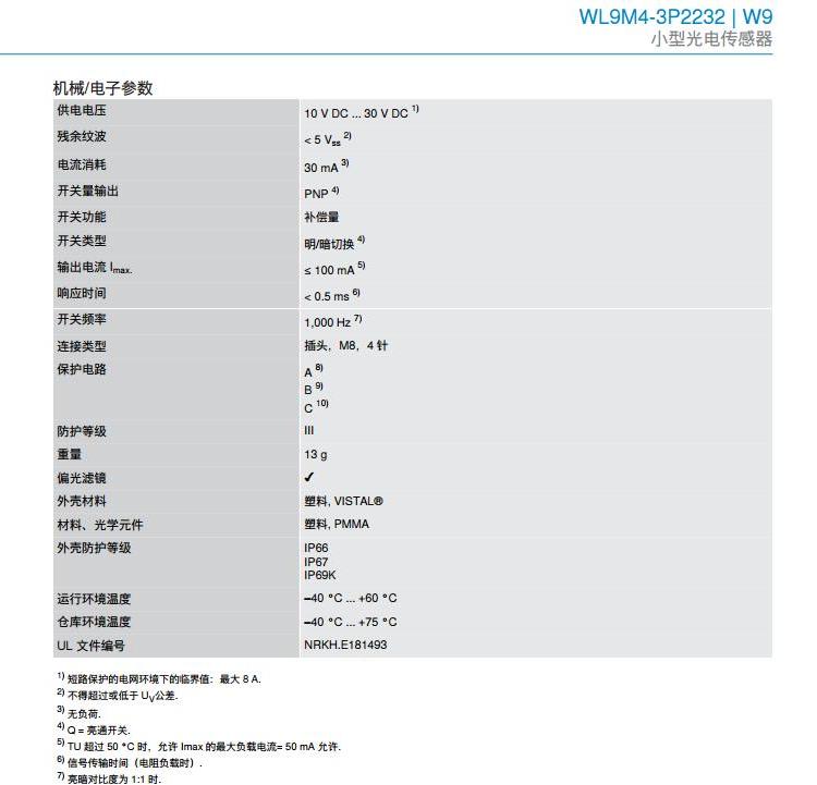 全新原裝正品德國(guó)施克迷你型光電傳感器GSE2F-N5111