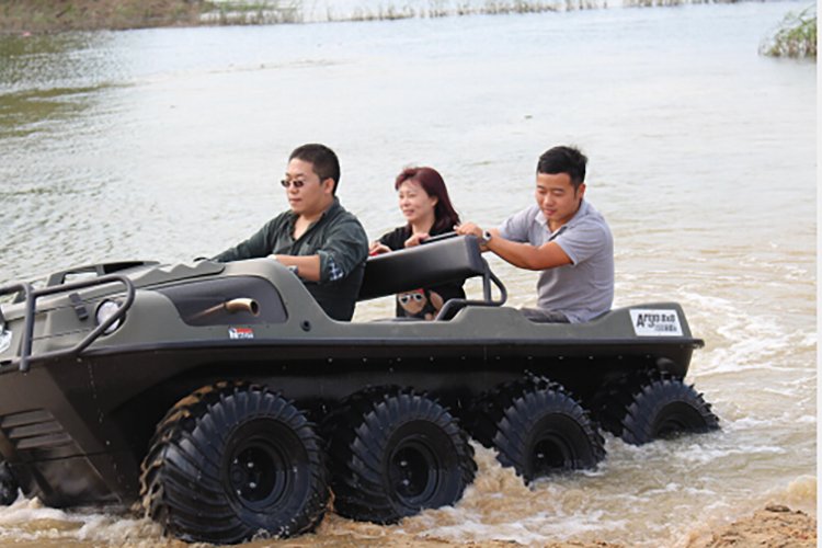 斯沃孚水陸兩棲八輪車，消防救援應(yīng)急裝備運(yùn)輸物資，水面山地駕駛