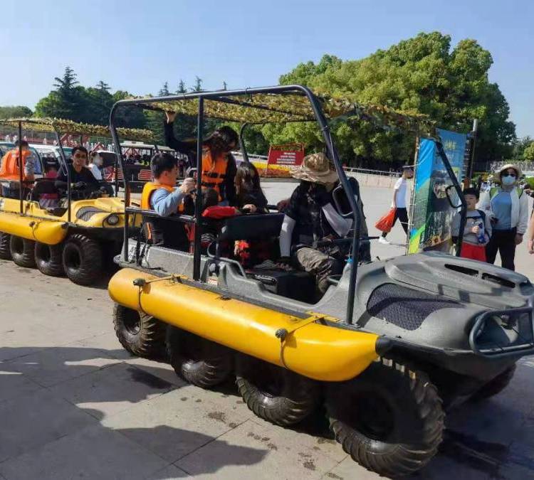 水陸兩棲車旅游景區(qū)娛樂(lè)多用途全地形車沙灘車極限越野車