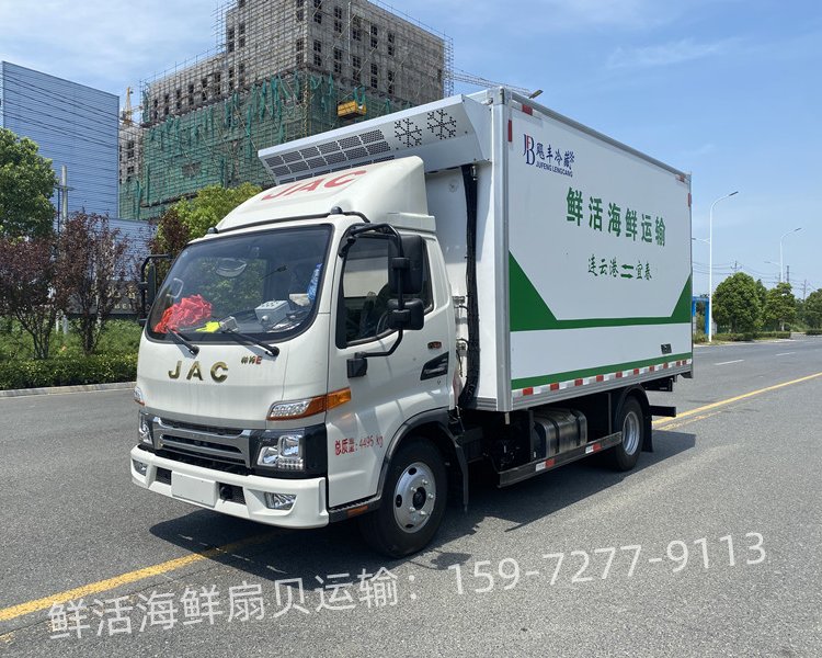 4.2米江淮帥鈴E鮮活水產(chǎn)運(yùn)輸車4米2整車所有接縫全部做防水處理