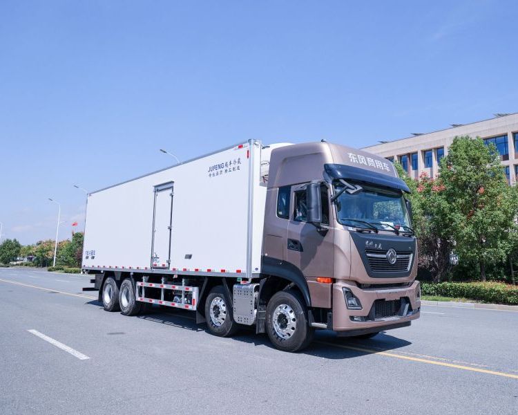 新舊大貨車，價(jià)都好說九米六廂式冷藏車6米8拉10噸上高速冷鏈車