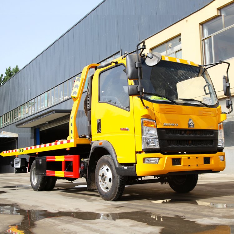 高速救援車拖車軸距3280mm濰柴140馬力發(fā)動機