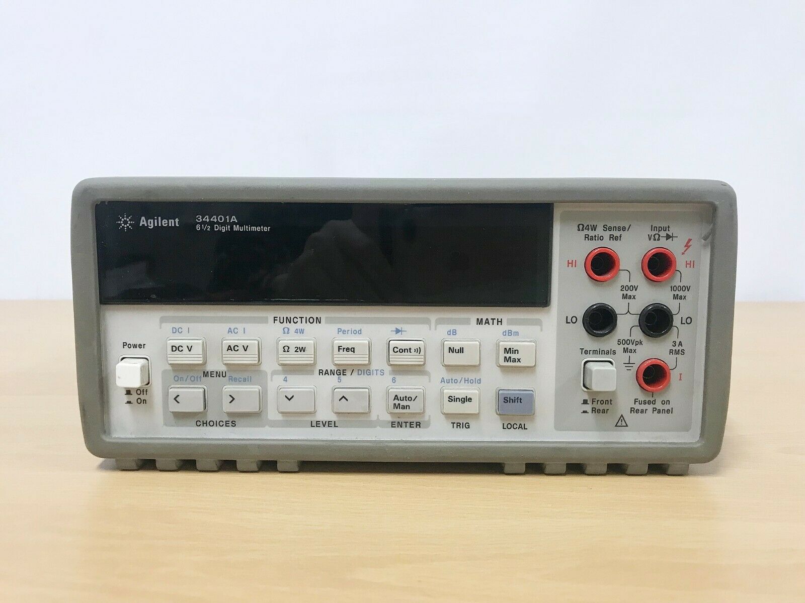 出售安捷倫34401A61\/2位數字萬用表Agilent34401a