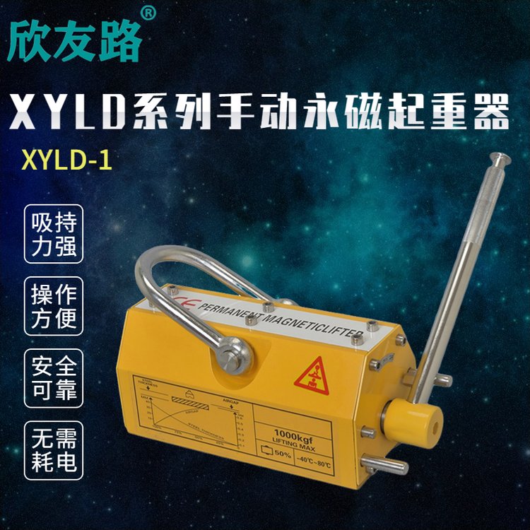 欣友路XYLD系列手動永磁起重器永磁吊裝設備手動永磁吸盤