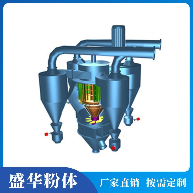 可定制渦流式選粉機機制砂分選機渦流分級機盛華粉體設備