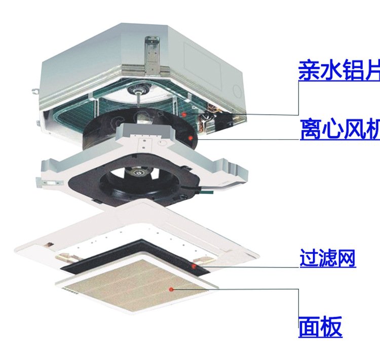 供應(yīng)卡式風(fēng)機(jī)盤管處理冷暖設(shè)備風(fēng)機(jī)盤管水暖空調(diào)廠家批發(fā)低噪音