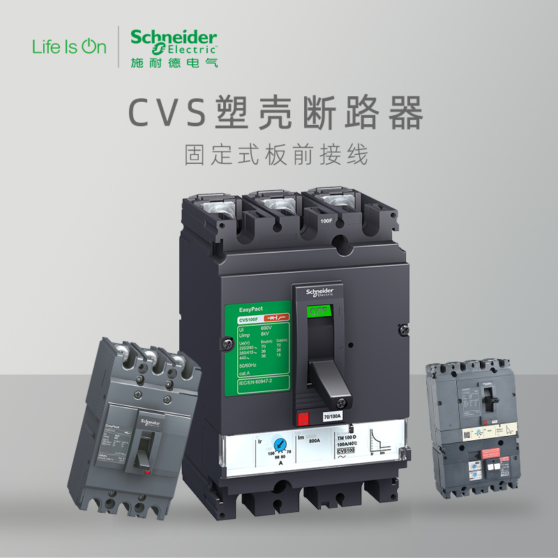 施耐德電氣塑殼斷路器熱磁脫扣器CVS400FTMD3P320LV540305