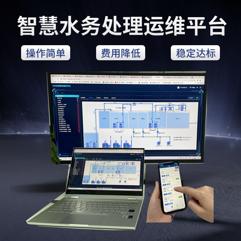 智能污水處理運(yùn)維系統(tǒng)PLC物聯(lián)網(wǎng)云平臺(tái)OA智能化智慧水務(wù)系統(tǒng)