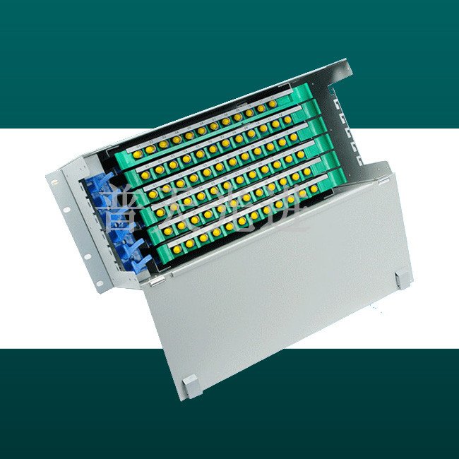 19英寸安裝ODF單元箱普天光進(jìn)FC電信級機(jī)柜子框光纖配線架