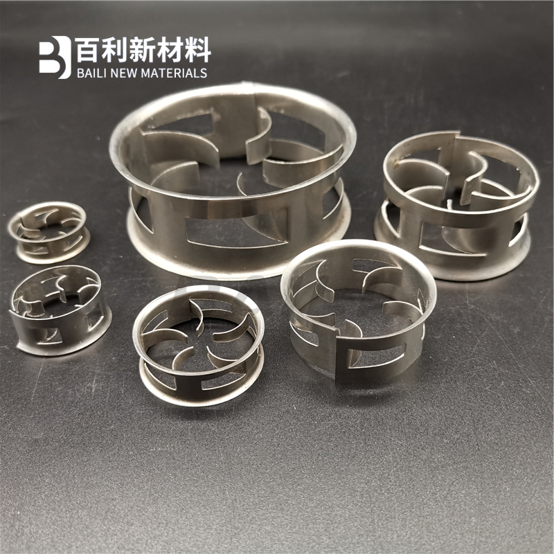 金屬散堆填料316L材質(zhì)階梯環(huán)塔內(nèi)件規(guī)格16mm25mm38mm50mm76mm