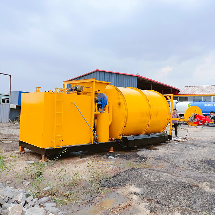 公路鋪路廢料再生拌合機(jī)水除塵過濾瀝青拌和機(jī)大型新舊料攪拌機(jī)