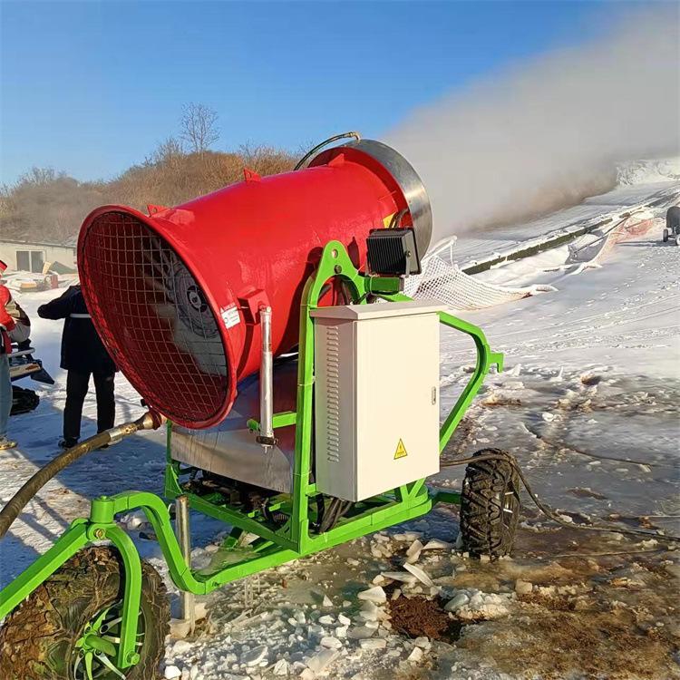 大功率游樂場造雪機(jī)全自動(dòng)人工飄雪機(jī)噪音低滑雪場造雪機(jī)