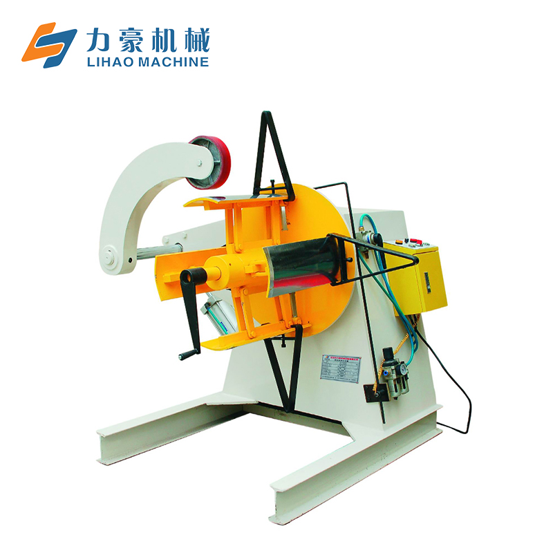 力豪高速開卷機設(shè)備開卷校平一體機卷料自動放料架二合一矯正機