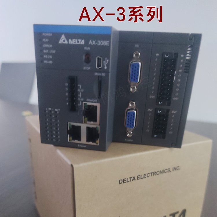 臺達PLC代理AX-308EA0MA1Tt驅(qū)動帶8點IO帶485端口Ethercat