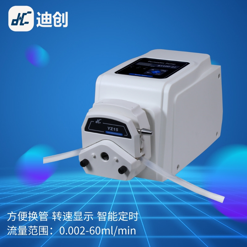 迪創(chuàng)蠕動泵BT100-2J YZ系列適用實驗化工制藥大流量高精度恒流泵