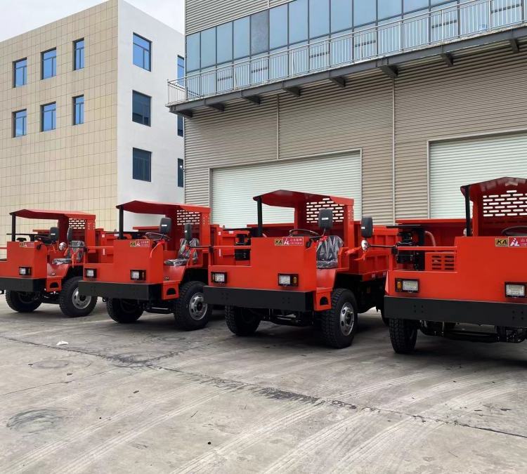 陸輝礦山專用運輸車四不像礦用渣土礦車8噸四驅(qū)井下自卸車