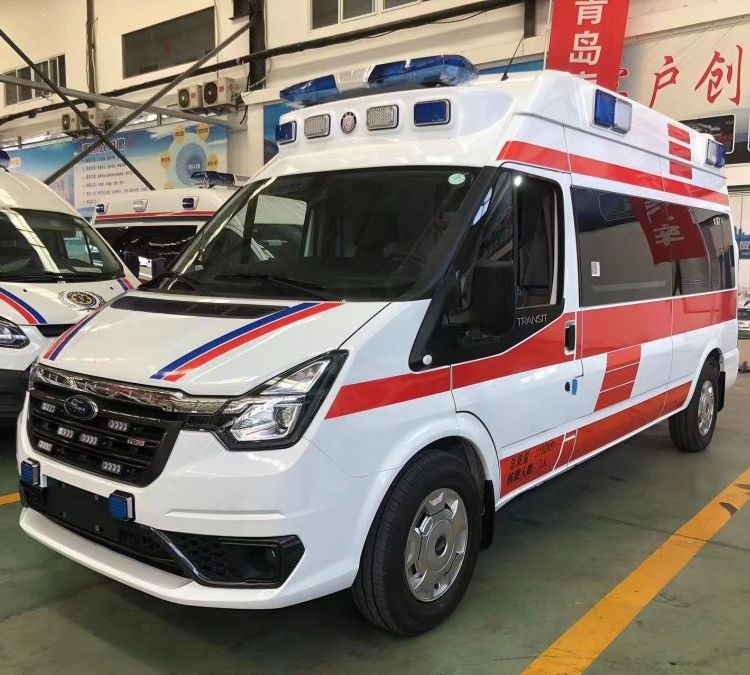 國六救護(hù)車廠家直銷江鈴福特V348負(fù)壓救護(hù)車定制