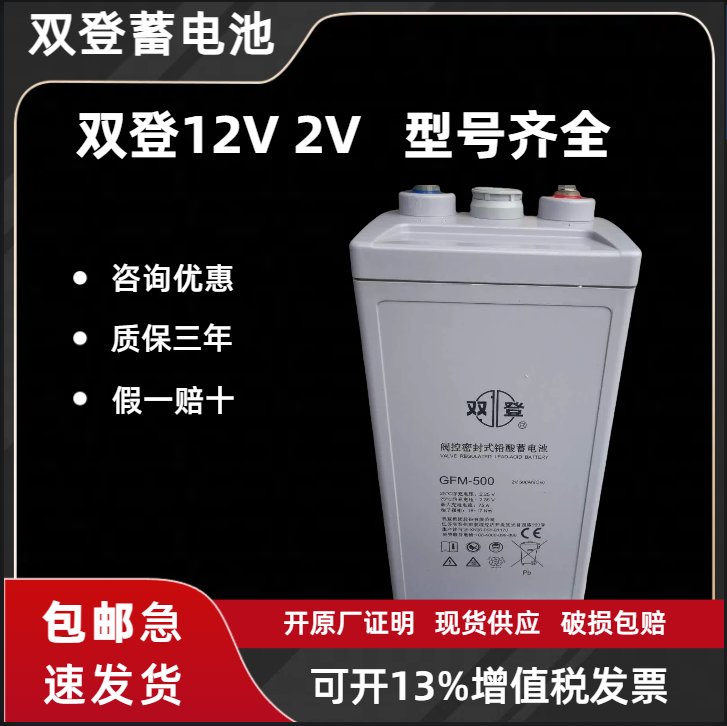 雙登蓄電池GFM-600\/2V600AH工業(yè)電池UPS直流屏EPS電瓶