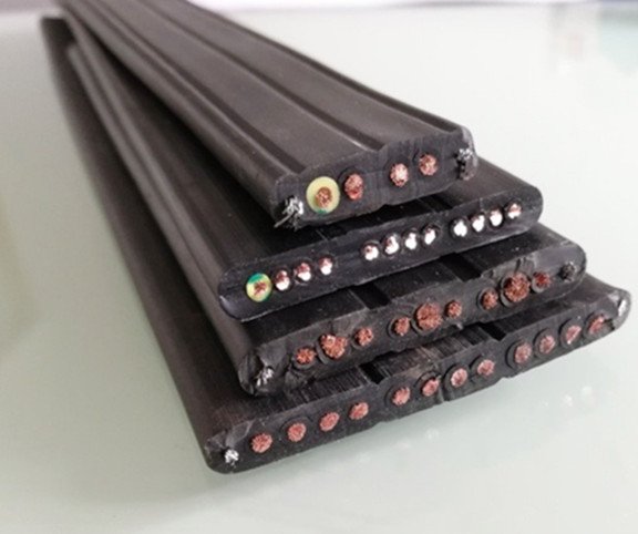 舞臺燈光專用扁平電纜19*2.5mm 2*DMX512 2*CAT6