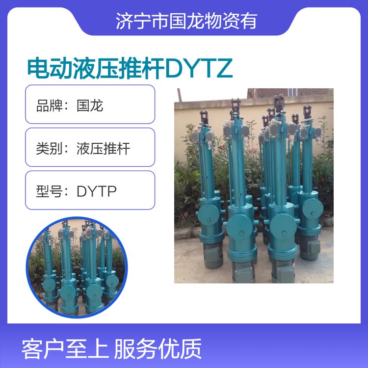 國(guó)龍液壓推桿DYTP電動(dòng)型電動(dòng)閘門推桿液壓伸縮桿