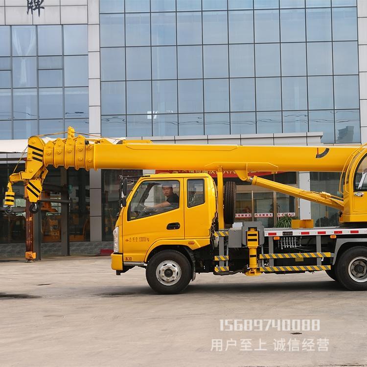 飛雨機械凱馬12噸吊車建筑工地農(nóng)用汽車起重機