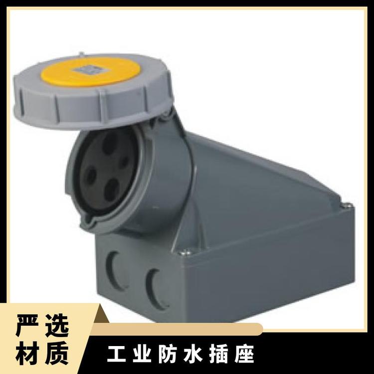 銘品電器，CEE品牌IP44防水明裝工業(yè)插座，CEE-113-4三孔16A