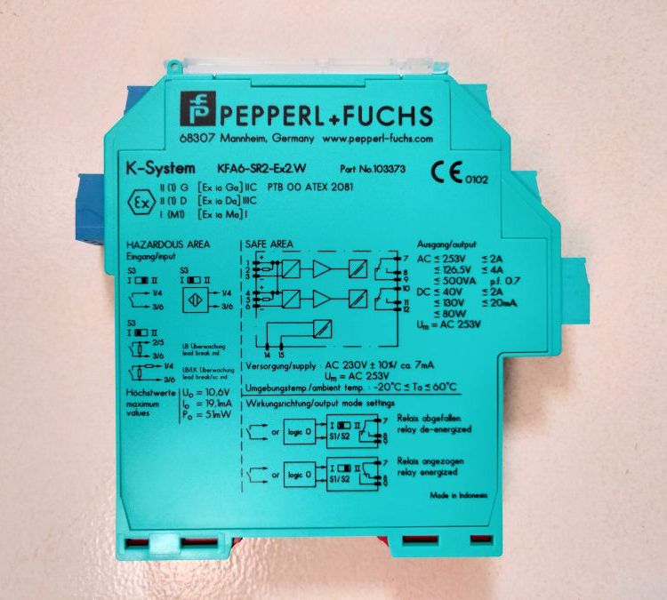 德國倍加福P F安全柵隔離柵KCD2-RR-EX1原裝進口現(xiàn)貨