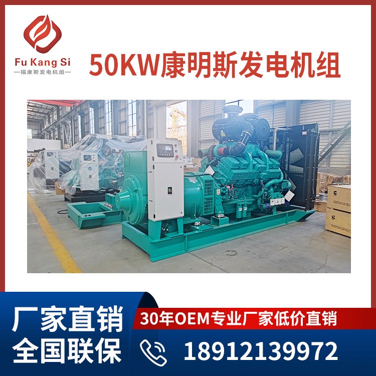 50kw東風(fēng)康明斯柴油發(fā)電機(jī)組oem廠家直供省油低排放發(fā)貨快售后好