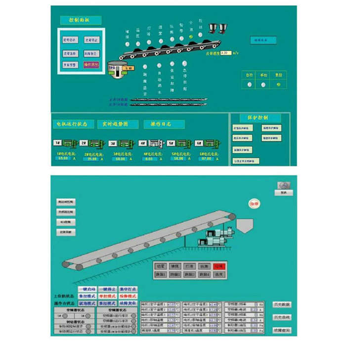 KJ165帶式輸送機運輸監(jiān)控系統(tǒng)具有多控制方式順\/逆煤流程預控制