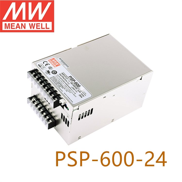 明緯PSP-600-24600W可并聯(lián)PFC24v電源適配器驅(qū)動開關(guān)電源